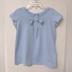 Jacadi Blue Short Sleeve Tee with Bow